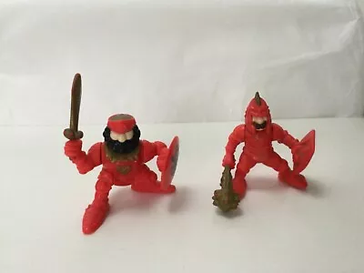 Buy 2 X 1994 Vintage FISHER PRICE GREAT ADVENTURES Red  Knights Figures • 8.99£