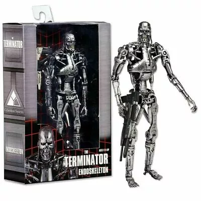 Buy NECA T800 Action Figure Terminator Endoskeleton 7-Arnold-Schwarzenegger Model • 25.31£