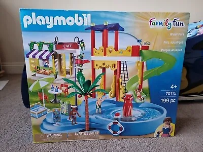 Buy Playmobil 70115 Family Fun Water Park Set New • 40£