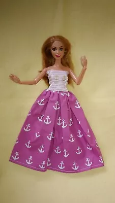 Buy Barbie Steffi Fashion Doll Clothing Princess Wedding Ball Gown Summer Dress 42 • 3.46£