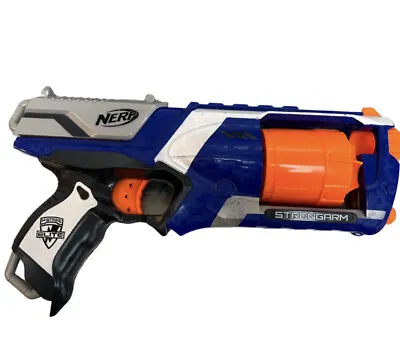 Buy Nerf N-Strike Elite White Strongarm Hand Gun Blaster Rotating Barrel No Bullets • 8.99£