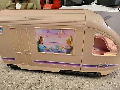 Buy 2001 Mattel Barbie Travel Train Playset Toy Set Dining Room Bunk Bed Playroom • 48.26£