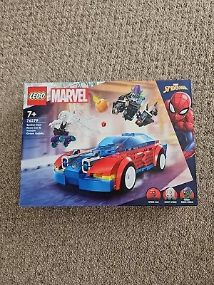 Buy LEGO Marvel 76279 Spider-Man Race Car & Venom Green Goblin Set • 16.89£