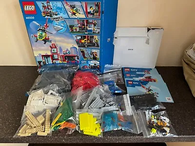 Buy Lego Set 60320 City Fire Station Boxed Complete • 35£
