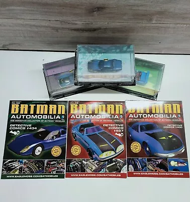 Buy Eaglemoss Batman Automobilia Collection Diecast Model Car Bundle & Magazines • 19.99£