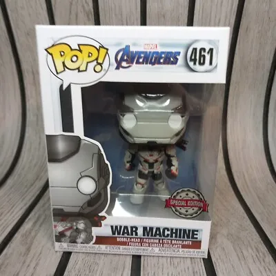 Buy War Machine Avengers Endgame Marvel Funko Pop #461 Special Edition • 9.99£