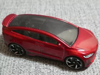Buy Tesla Model X 2016 Mattel Hotwheels Diecast Metallic Red 1:64 • 5.95£
