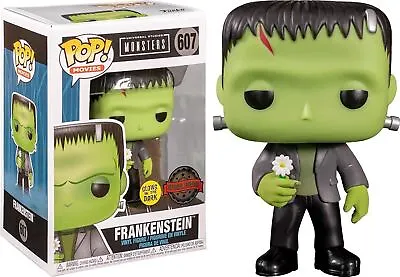 Buy Funko POP Movies Figure : Universal Monsters #607 Frankenstein [GITD] • 19.99£