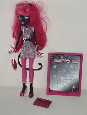 Buy MATTEL 2013 MONSTER HIGH CATTY BLACK Scare Mester Scaremester Doll • 35.96£