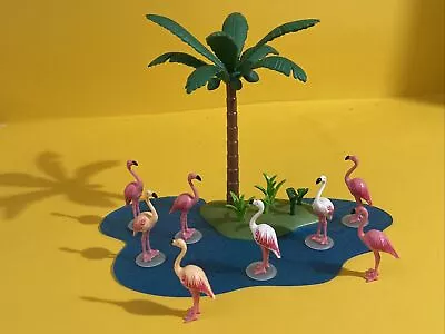 Buy Playmobil Flamingo Habitat Zoo Safari Wildlife SEE PICS • 19.99£