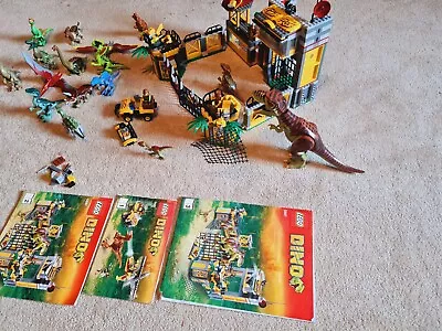 Buy Lego 5887 Dino Defense. T Rex, Extra Dinosaurs. Retired Set Not Jurassic Park • 98£