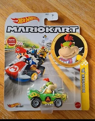 Buy Hot Wheels Mario Kart Bowser Jr Flame Flyer • 20£