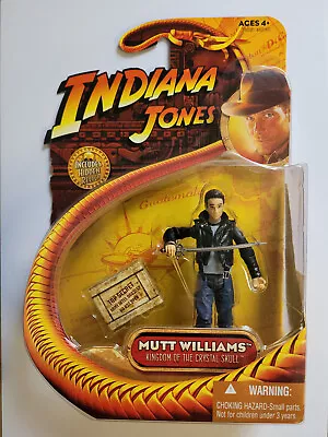 Buy Indiana Jones Crystal Skull Mutt Williams 3.75  Action Figure 2008 MOC • 8.99£
