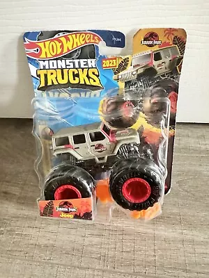 Buy Hot Wheels Monster Truck - Jurassic Park Jeep - Brand New • 8.50£