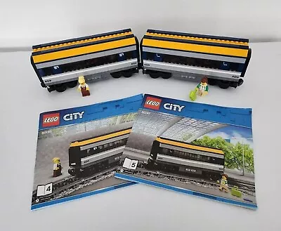 Buy Lego Train 60197 X 2 Middle Carriage 7938 7939 60051 60198 60052 60337 60098 • 33.99£