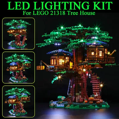 Buy LED Light Kit For LEGOs 21318 Tree House No Model (With Remote) • 35.51£