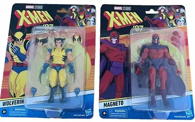 Buy 2 Hasbro Marvel Legends Series Action Figures- Wolverine And Magneto X-Men 97 • 50£