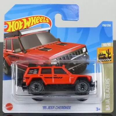 Buy Hot Wheels 2022 150/250 Baja Blazers '95 Jeep Cherokee Red CARDED SEALED • 7£