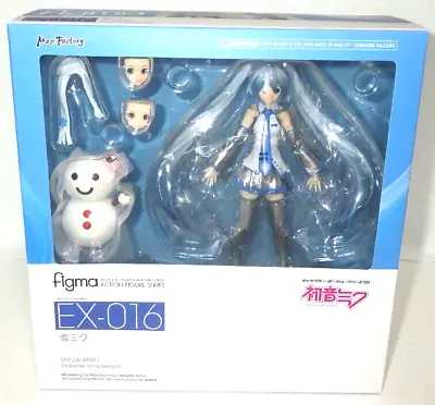 Buy Max Factory Snow Miku Hatsune 2014 Figma EX-016 Vocaloid Figure From Japan Rare • 69.16£