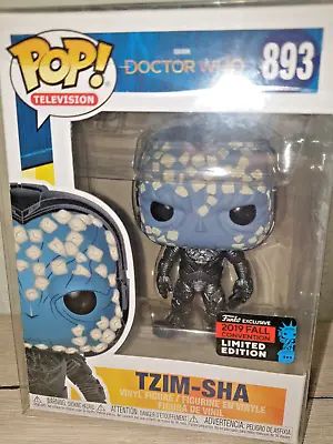 Buy 2019 FUNKO POP Doctor Who Tzim-Sha Fall Convention Limited Edition PROTECTOR • 19.46£