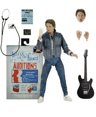 Buy NECA Movie Back To The Future Part II Marty Mcfly Guitar Action Figure Ultimate • 33.78£