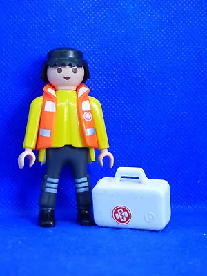 Buy Playmobil PU-4 Hospital Man Figure Paramedic Bag Ambulance City Life • 2.99£