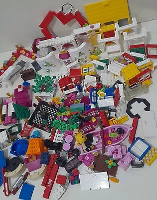 Buy LEGO Bundle Unusual & Interesting Pieces Doors, Windows, Horse,Boat, Flowers Etc • 9.99£