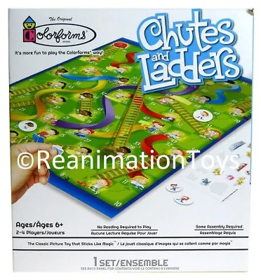 Buy Hasbro Colorforms Chutes And Ladders Travel Size Mini Board Game Road Trip New • 9.44£