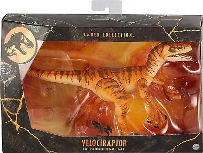 Buy Jurassic Park The Lost World Amber Collection Tiger Raptor • 44.99£