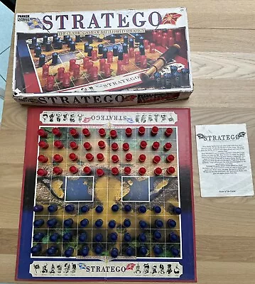 Buy Kenner Parker Toys Stratego 1987 Vintage Board Game • 2.95£