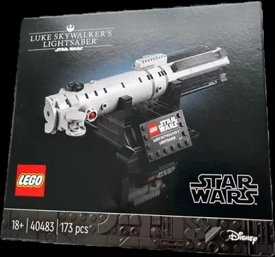 Buy Lego Star Wars - Luke Skywalker’s Lightsaber (40483) - Brand New And Sealed  • 4.20£