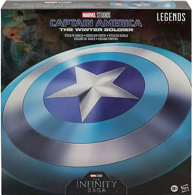 Buy Hasbro Marvel Legends Gear Cap America Stealth Winter Soldier Shield Toys • 103.48£