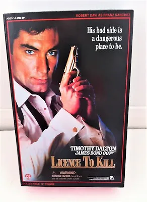 Buy James Bond 007 Sideshow Robert Davi As Franz Sanchez Figure - License To Kill • 90£