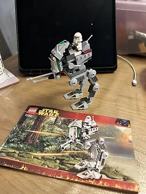 Buy Lego Star Wars 7250 Clone Scout Walker 2005 • 24£
