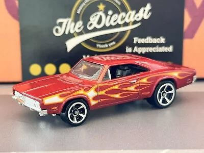 Buy HOT WHEELS 69 Dodge Charger 500 HW Flames NEW LOOSE 1:64 Diecast COMBINE POST • 3.19£