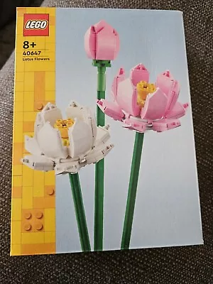 Buy Lego 40647 Lotus Flowers • 5.50£