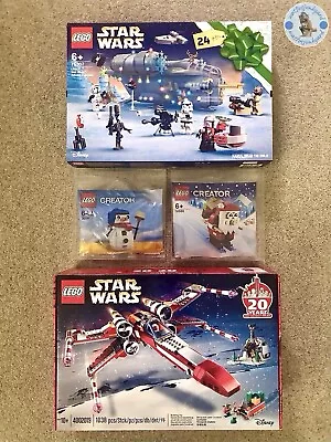 Buy Lego Star Wars Christmas X-Wing 4002019, Polybags & Mandalorian Advent Calendar • 950£