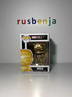 Buy Funko Pop! Marvel First Ten Years Gold Chrome Hulk #379 • 10.99£