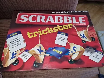 Buy Mattel Scrabble Trickster Word Board Game 100% Complete VGC • 4.99£