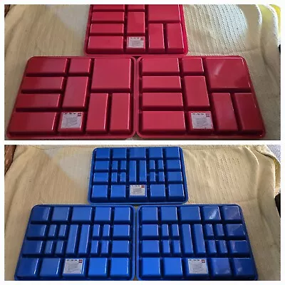 Buy LEGO 6 Storage Trays 757 & 758: For The Storage Cabinet 759 From 1984 RARE. • 50£