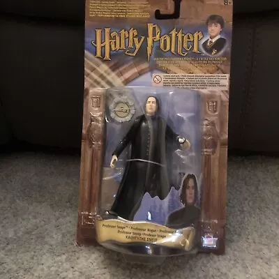 Buy Mattel Harry Potter Philosopher's Stone Snape Figure Rare 2001 Sealed • 34.95£