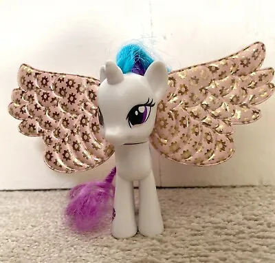 Buy My Little Pony ~Princess Celestia With Fabric Wings~ Baby Brushable~ Hasbro 2014 • 4£