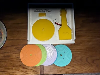 Buy Fisher Price Music Box Record Player Vintage Toy With Working Double Records • 25£