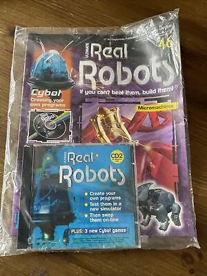 Buy ISSUE 46 Eaglemoss Ultimate Real Robots Magazine New Unopened With Parts • 5.50£