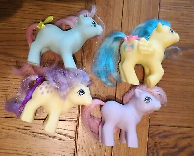 Buy G1 My Little Pony MLP Baby Bundle Lot Lemon Drop Cuddles Bouncy Ember • 43.18£
