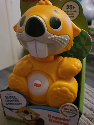 Buy Fisher Price Linkimals Boppin' Beaver Interactive Toy 25+ Sounds & Phrases 9m+ • 10£