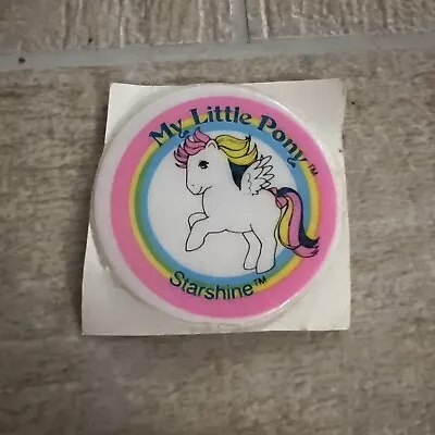 Buy My Little Pony Hasbro G1 Rare Starshine Puffy Sticker 1980's Accessories • 8£