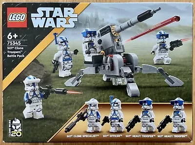 Buy LEGO Star Wars 501st Clone Troopers Battle Pack (75345) **BNIB & Free Delivery** • 15£