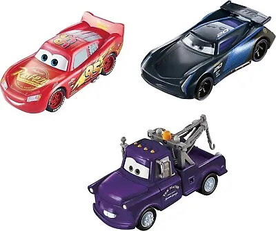 Buy Disney Pixar Cars Colour Changers Lightning McQueen, Mater & Jackson Storm 3Pack • 19.99£