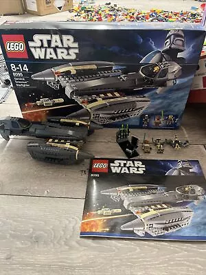 Buy LEGO Star Wars General Grievous' Starfighter (8095) 100% Complete W Box Minifigs • 60£